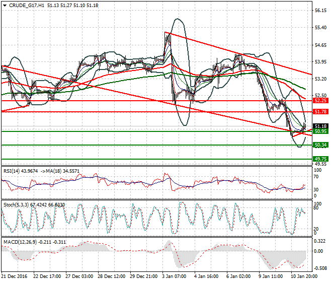 WTI Crude Oil Evening Analysis 11 January 2017