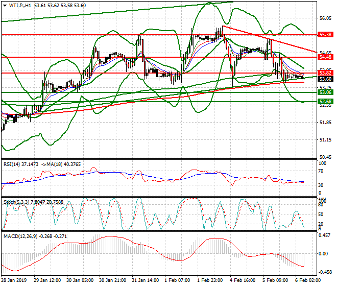 WTI Crude Oil Intra-day Analysis 06 Feb 2019