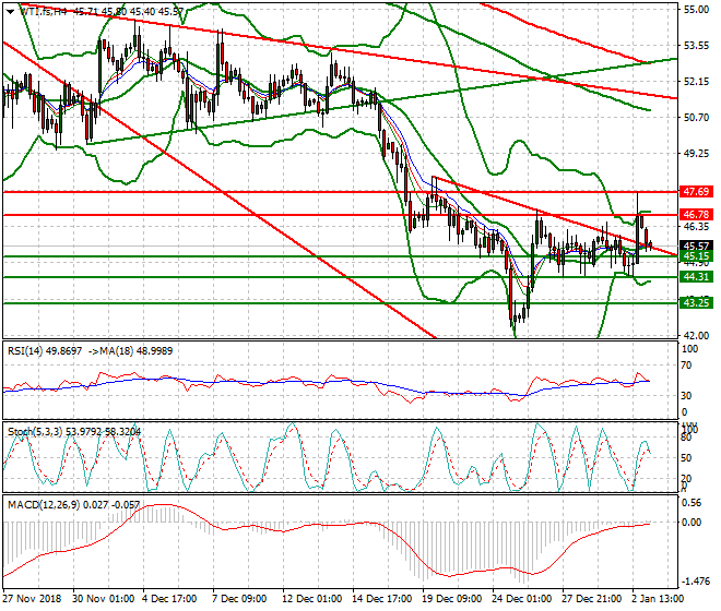 WTI Crude Oil Intra-day Analysis 03 Jan 2019