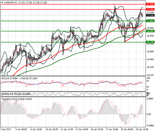 Silver Mid-day Analysis 23 January 2017