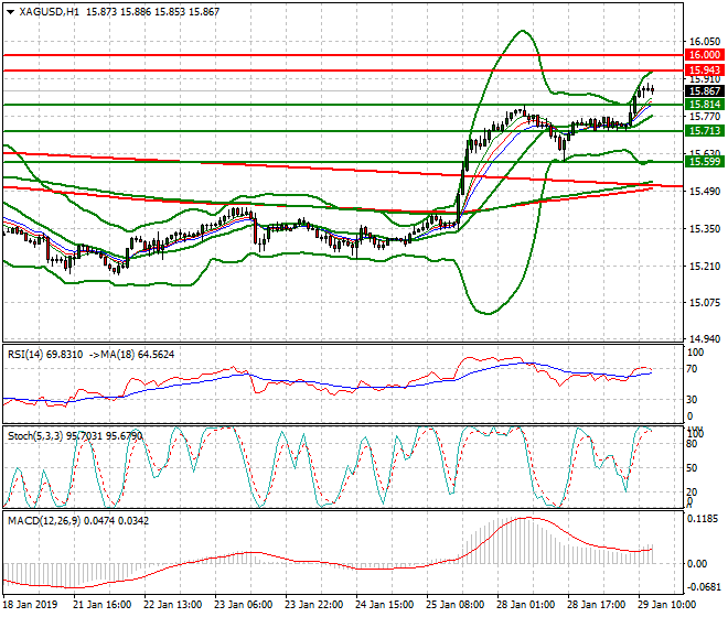 Silver Evening Analysis 29 Jan 2019