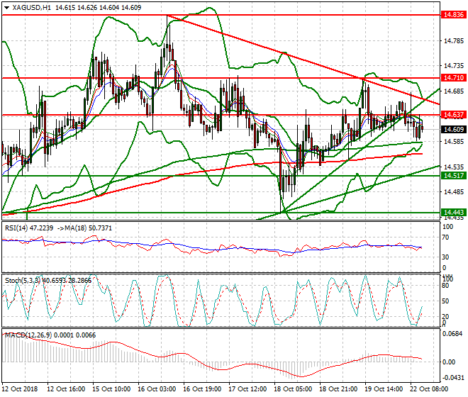 Silver Evening Analysis 22 Oct 2018