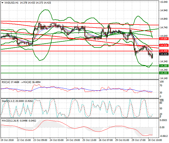 Silver Evening Analysis 30 Oct 2018