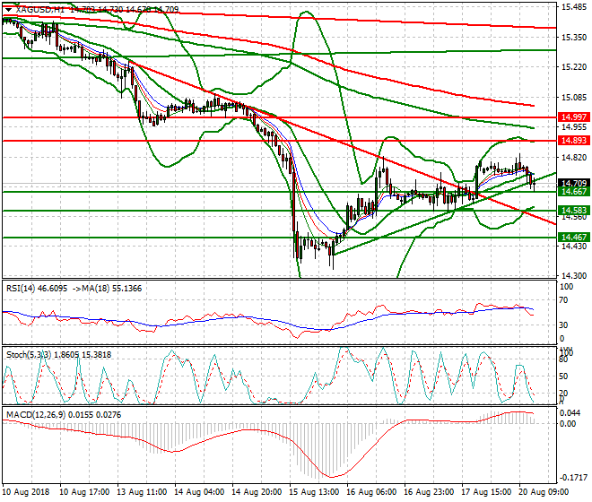 Silver Evening Analysis 20 Aug 2018