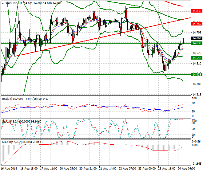 Silver Evening Analysis 24 Aug 2018