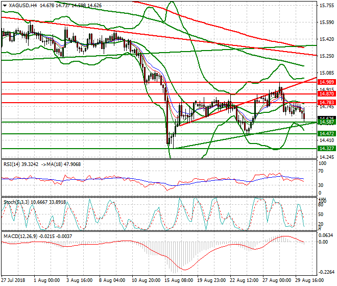 Silver Mid-day Analysis 30 Aug 2018