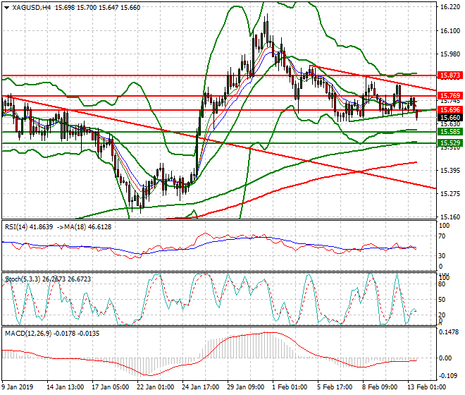 Silver Evening Analysis 13 Feb 2019