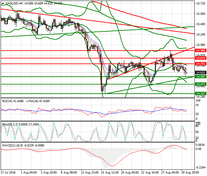 Silver Evening Analysis 30 Aug 2018