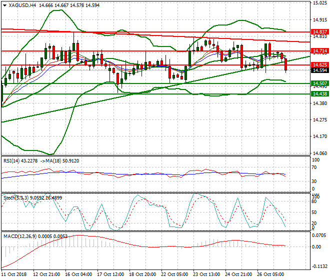 Silver Mid-day Analysis 29 Oct 2018