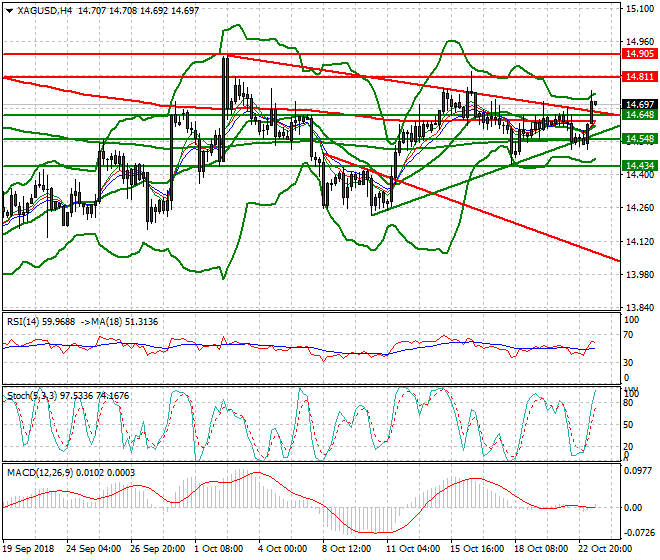 Silver Evening Analysis 23 Oct 2018