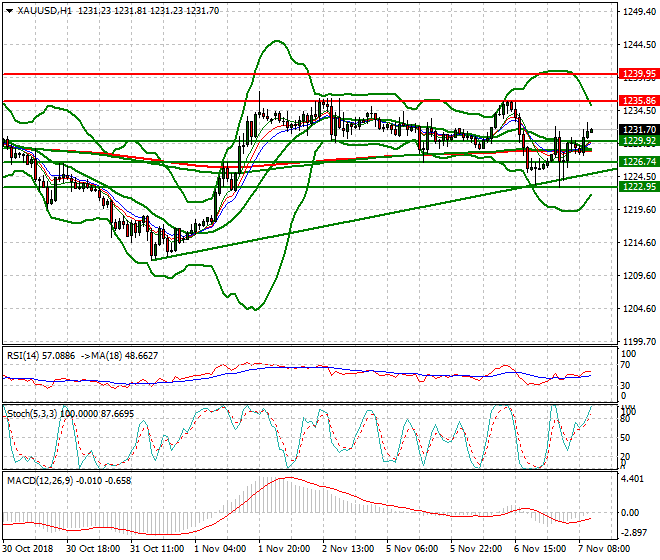 Gold Mid-day Analysis 07 Nov 2018