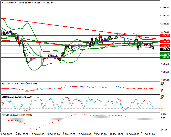 Gold Mid-day Analysis 12 Feb 2020